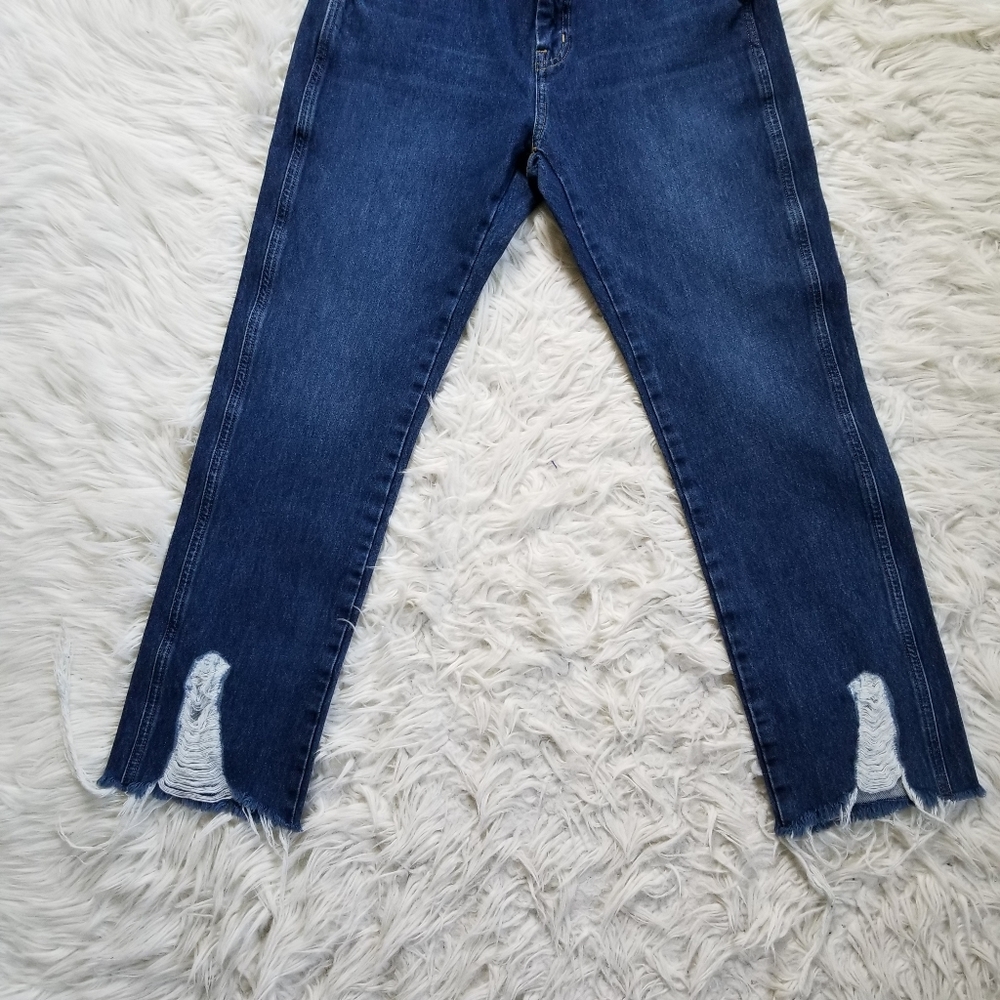 NWT Anthropologie Mih Cult Straight Raw Hem Jean - Picture 9 of 12